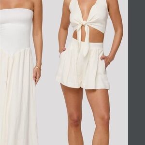 Resa Zoey linen shorts NWT